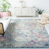 Safavieh Madison 10'-0" x 14'-0" Rug in Navy / Teal