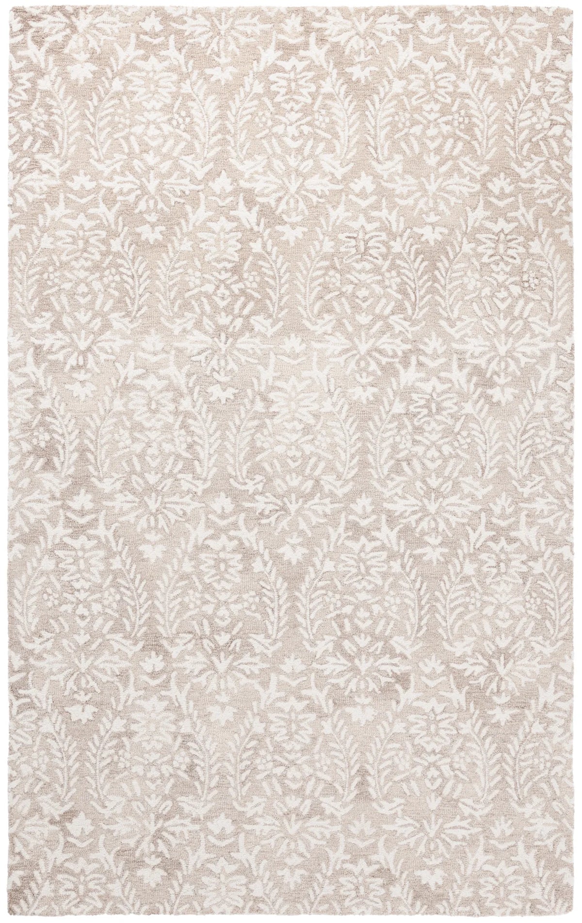 Safavieh Ebony 4'-0" x 6'-0" Rug in Beige / Ivory