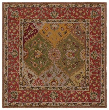 Safavieh Heritage 6'-0" x 6'-0" Rug in Multi