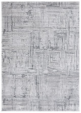 Safavieh Whisper 4'-0" x 6'-0" Rug in Grey / Dark Grey
