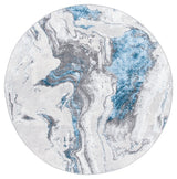 Safavieh Amelia 6'-7" x 6'-7" Rug in Grey / Blue