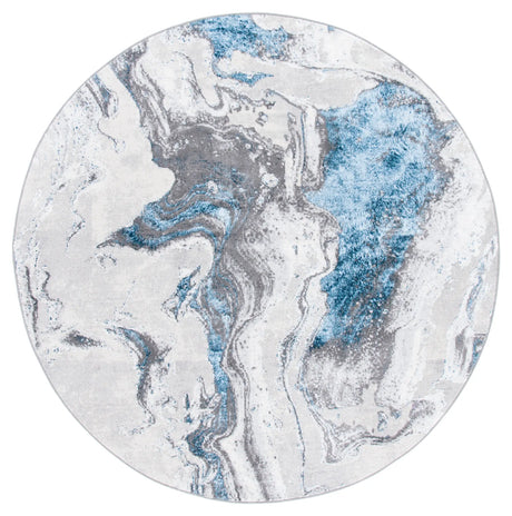 Safavieh Amelia 6'-7" x 6'-7" Rug in Grey / Blue