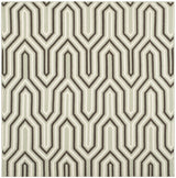 Safavieh Dhurries 6'-0" x 6'-0" Rug in Grey / Multi