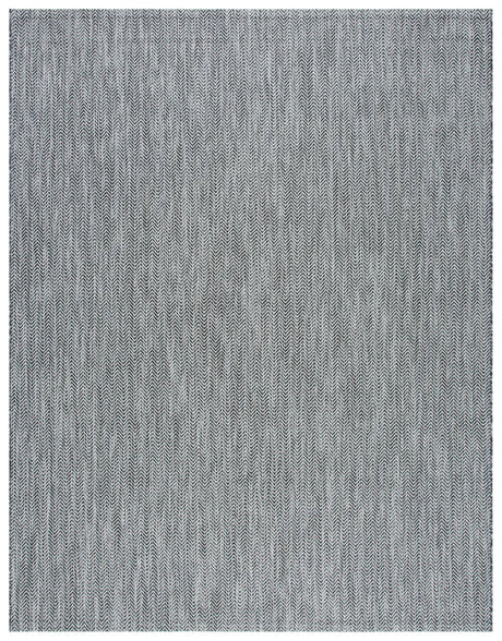 Safavieh Courtyard 10'-0" x 14'-0" Rug in Black / Beige