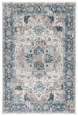 Safavieh Dream 4'-0" x 6'-0" Rug in Ivory / Light Blue