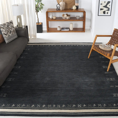 Safavieh Himalaya 10'-0" x 14'-0" Rug in Charcoal