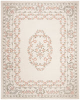 Safavieh Aubusson 10'-0" x 14'-0" Rug in Ivory / Pink