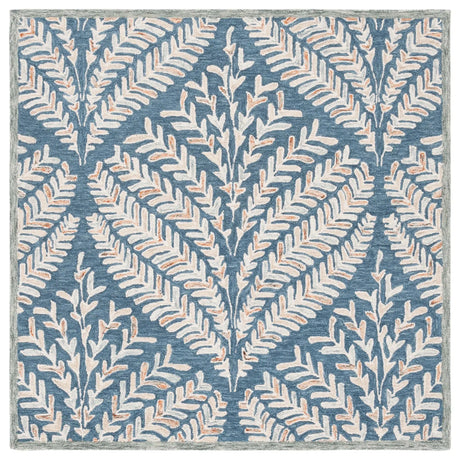 Safavieh Capri 5'-0" x 5'-0" Rug in Grey / Ivory