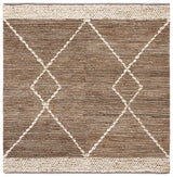 Safavieh Natural Fiber 6'-0" x 6'-0" Rug in Natural / Ivory