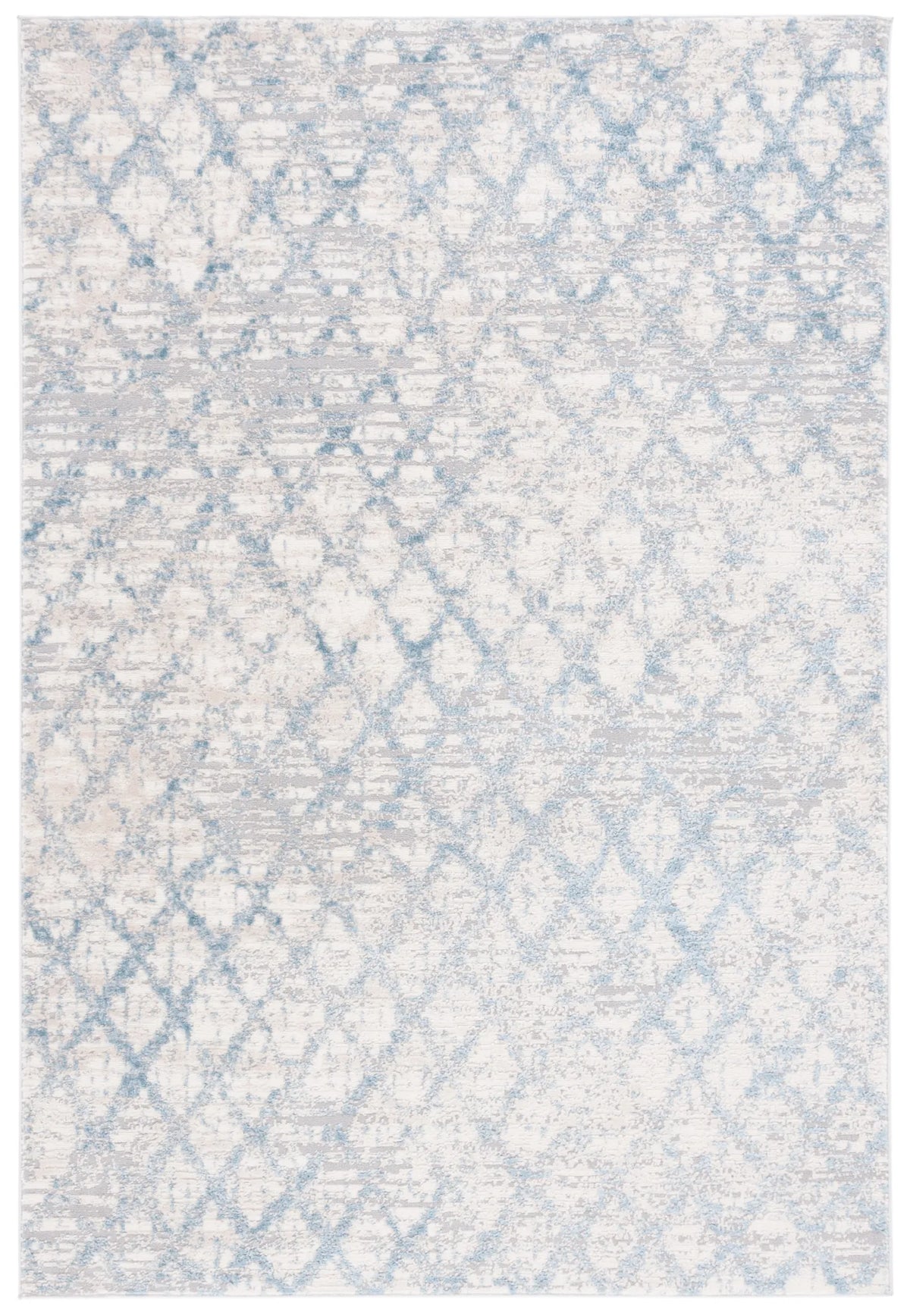 Safavieh Lagoon 4'-0" x 6'-0" Rug in Blue / Ivory