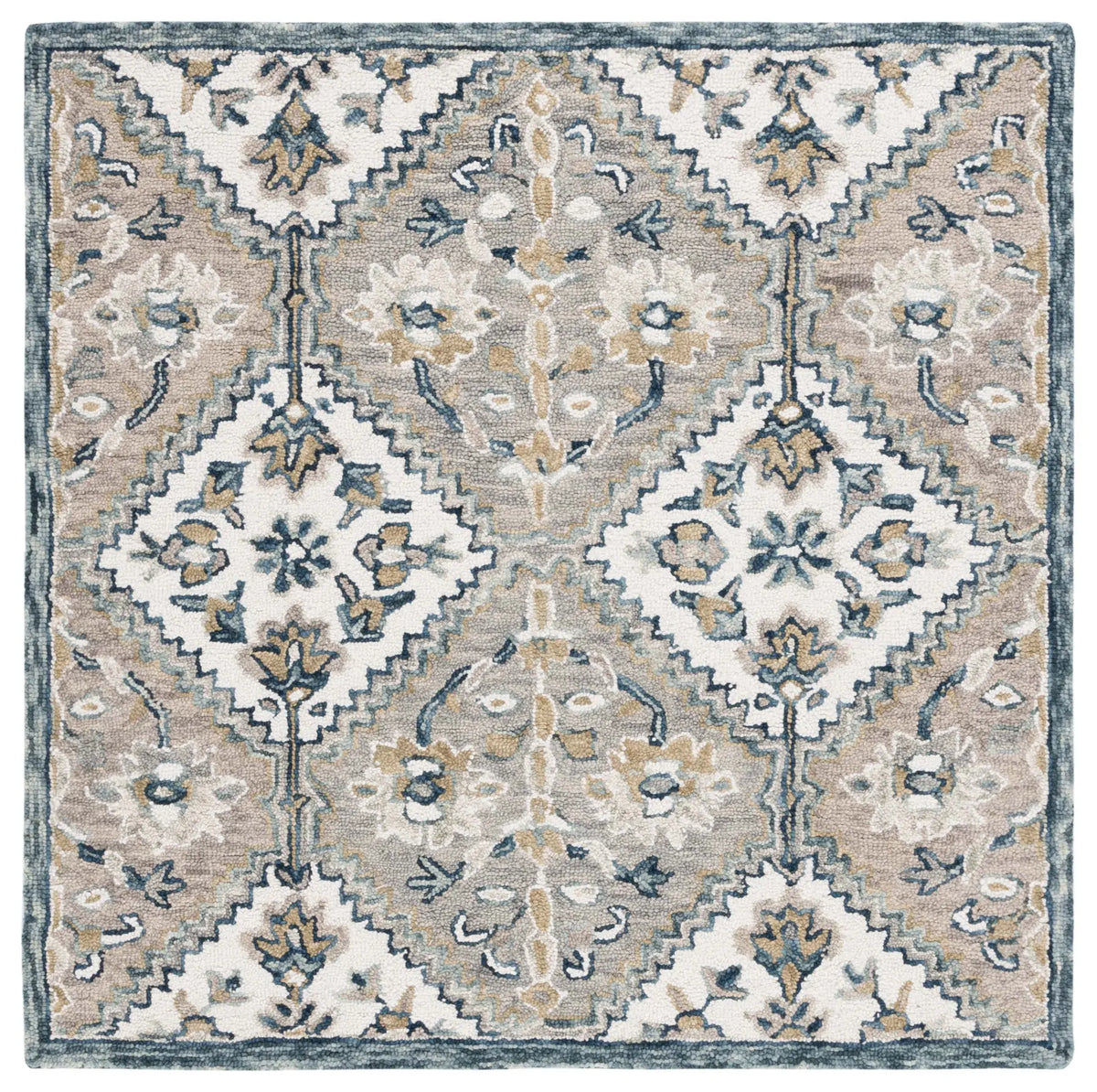 Safavieh Aspen 5'-0" x 5'-0" Rug in Grey / Ivory