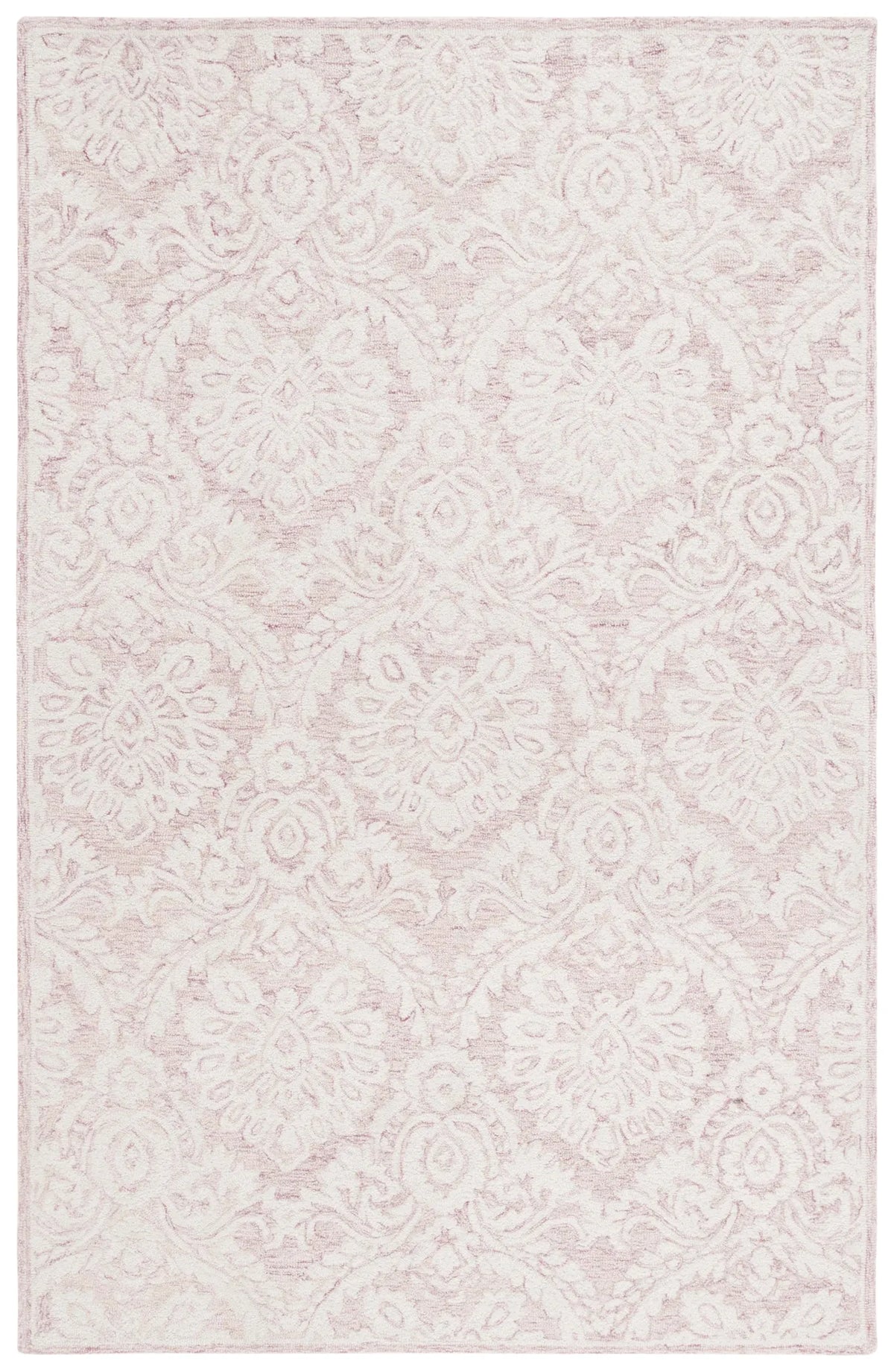 Safavieh Blossom 4'-0" x 6'-0" Rug in Pink / Ivory