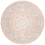 Safavieh Restoration Vintage 6'-0" x 6'-0" Rug in Rust / Orange
