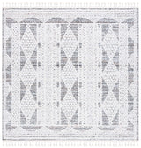 Safavieh Chapel 6'-7" x 6'-7" Rug in Black / Ivory