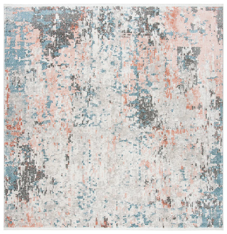 Safavieh Shivan 6'-7" x 6'-7" Rug in Ivory / Grey