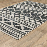 Oriental Weavers Torrey 005Y1 Beige/ Blue Rug - angle detail