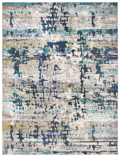 Safavieh Madison 10'-0" x 14'-0" Rug in Cream / Blue