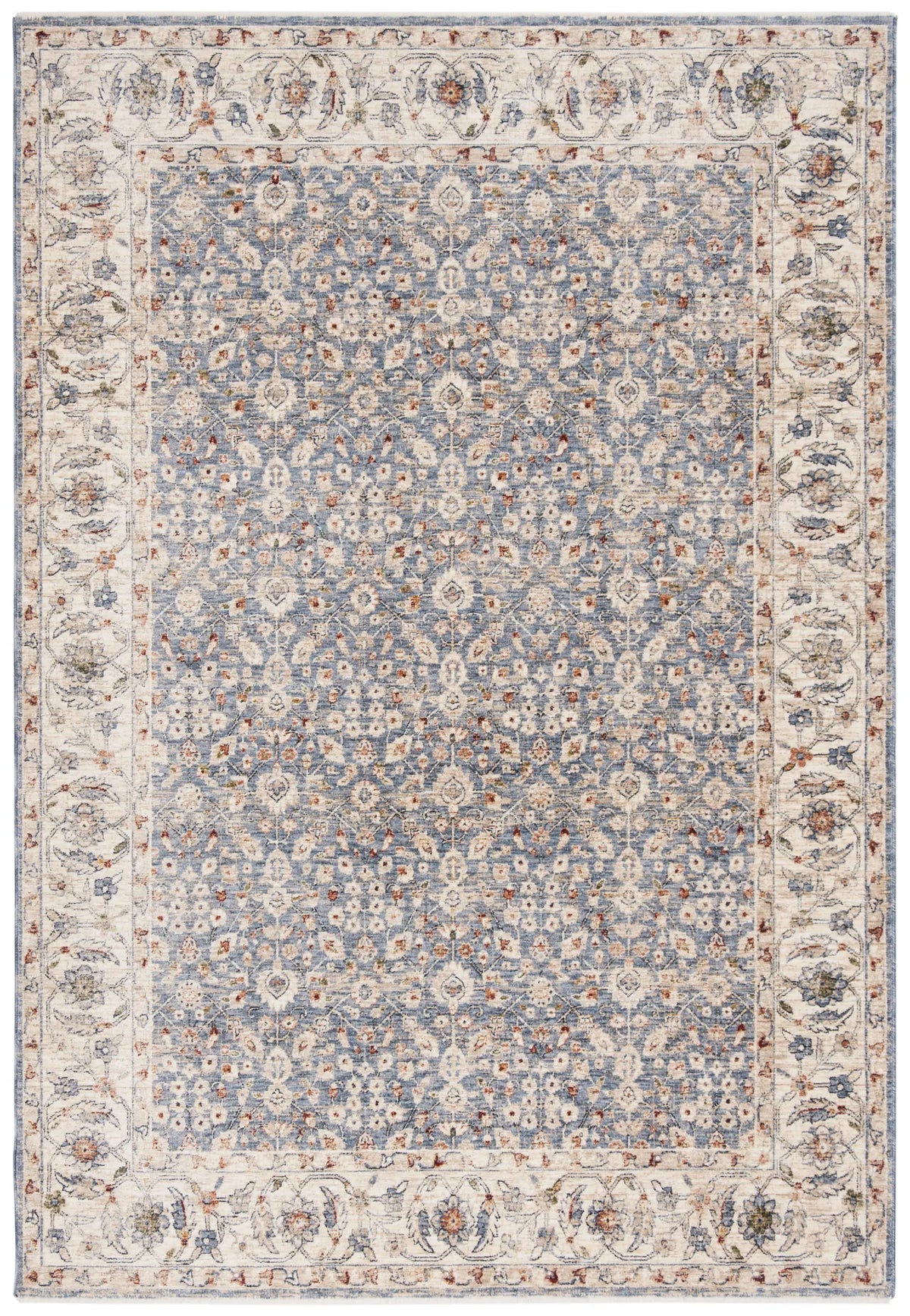 Safavieh Heirloom 700 4'-0" x 6'-0" Rug in Ivory / Blue