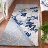 Safavieh Fifth Avenue 2'-3" x 8'-0" Rug in Light Blue / Navy