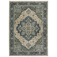 Oriental Weavers Sphinx Aberdeen 051G1 Blue/Beige Rugs - main flat