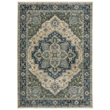 Oriental Weavers Sphinx Aberdeen 051G1 Blue/Beige Rugs - main flat
