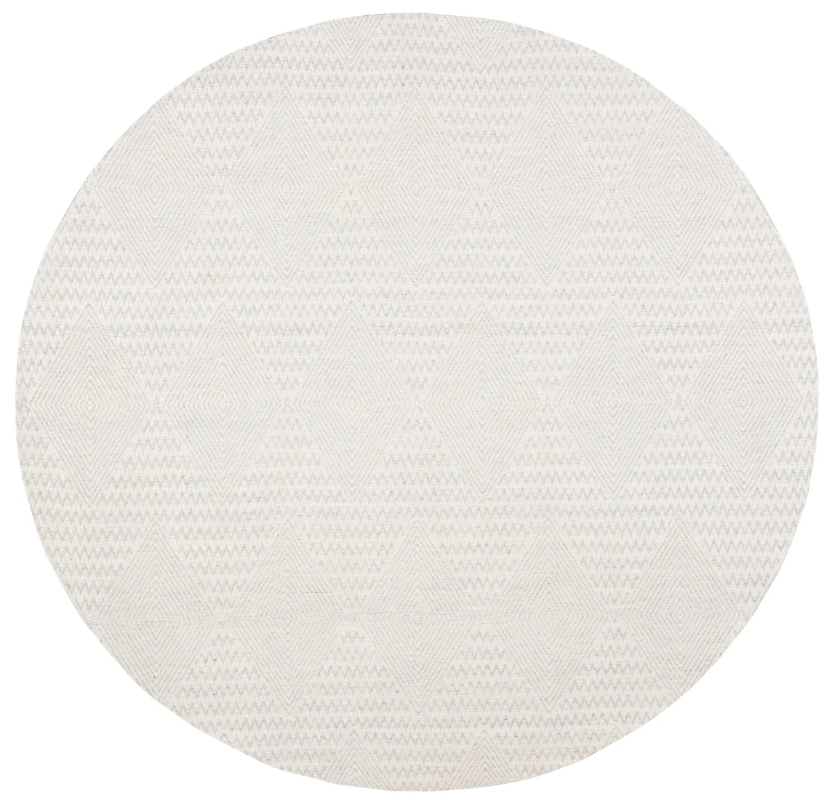 Safavieh Marbella 6'-0" x 6'-0" Rug in Silver / Ivory