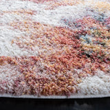 Safavieh Calista 5'-3" x 5'-3" Rug in Rust / Ivory