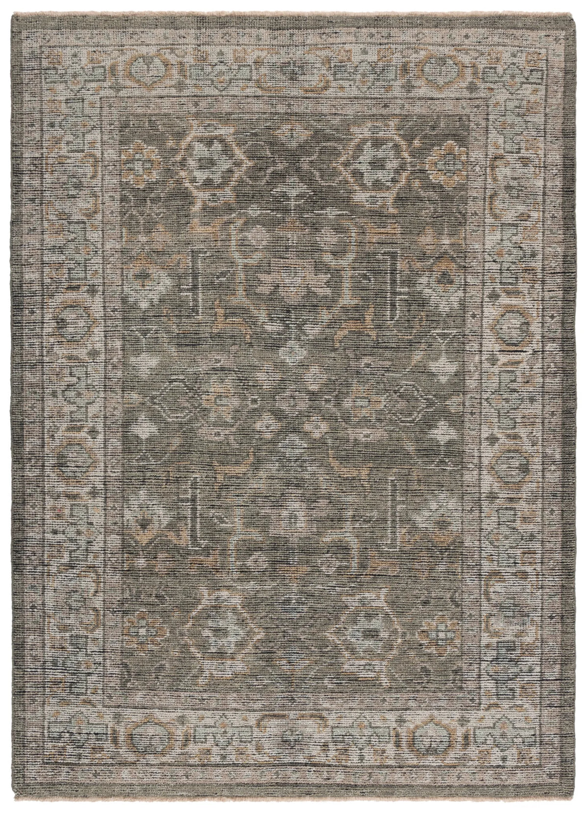 Safavieh Izmir 5'-0" x 7'-0" Rug in Linen / Dusty Teal