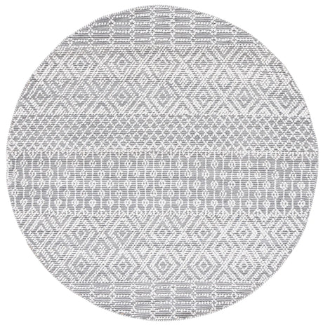 Safavieh Casablanca 6'-0" x 6'-0" Rug in Grey / Ivory