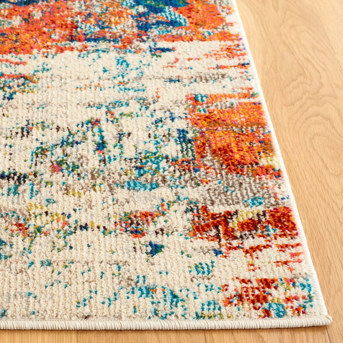 Safavieh Madison 4'-0" x 6'-0" Rug in Green / Rust