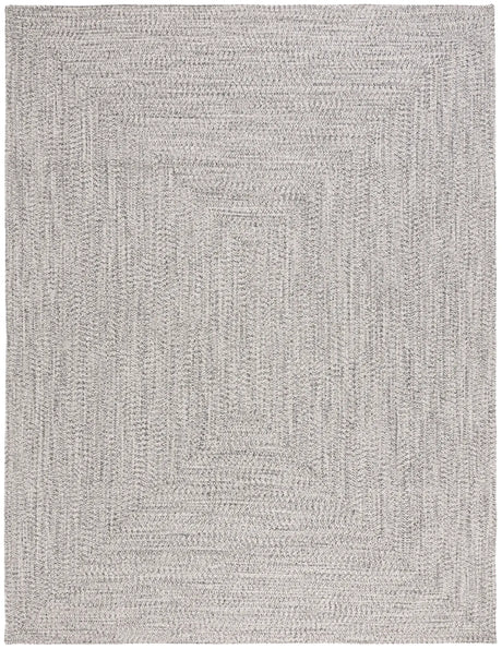 Safavieh Braided 10'-0" x 14'-0" Rug in Grey / Ivory