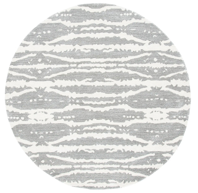 Safavieh Soho 6'-0" x 6'-0" Rug in Grey / Ivory