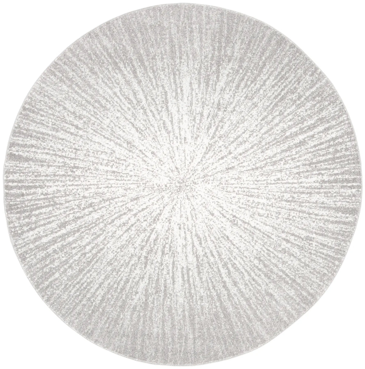 Safavieh Evoke 5'-3" x 5'-3" Rug in Dark Grey / Ivory