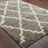 Oriental Weavers Sphinx Henderson 092E9 Grey/Ivory Rugs - angle detail