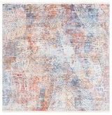 Safavieh Vintage Persian 5'-0" x 5'-0" Rug in Blue / Rust