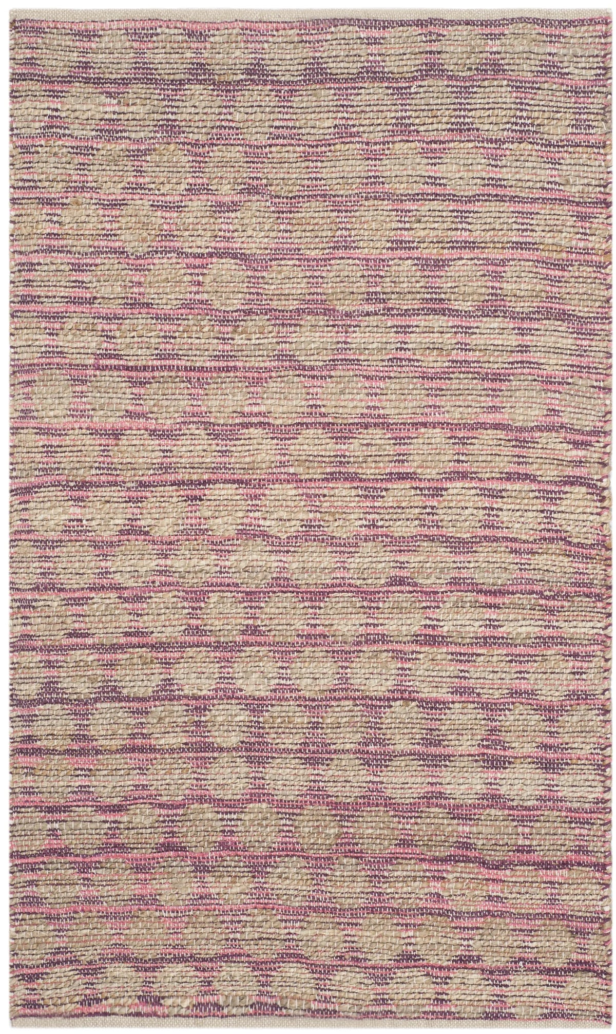 Safavieh Cape Cod 3'-0" x 5'-0" Rug in Maroon / Natural