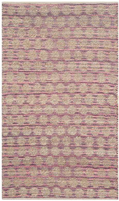 Safavieh Cape Cod 3'-0" x 5'-0" Rug in Maroon / Natural