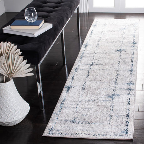 Safavieh Amelia 2'-0" x 8'-0" Rug in Grey / Blue