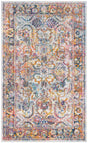 Safavieh Crystal 3'-0" x 5'-0" Rug in Light Blue / Orange