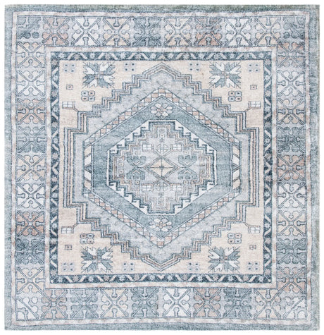 Safavieh Saffron 6'-0" x 6'-0" Rug in Grey / Ivory