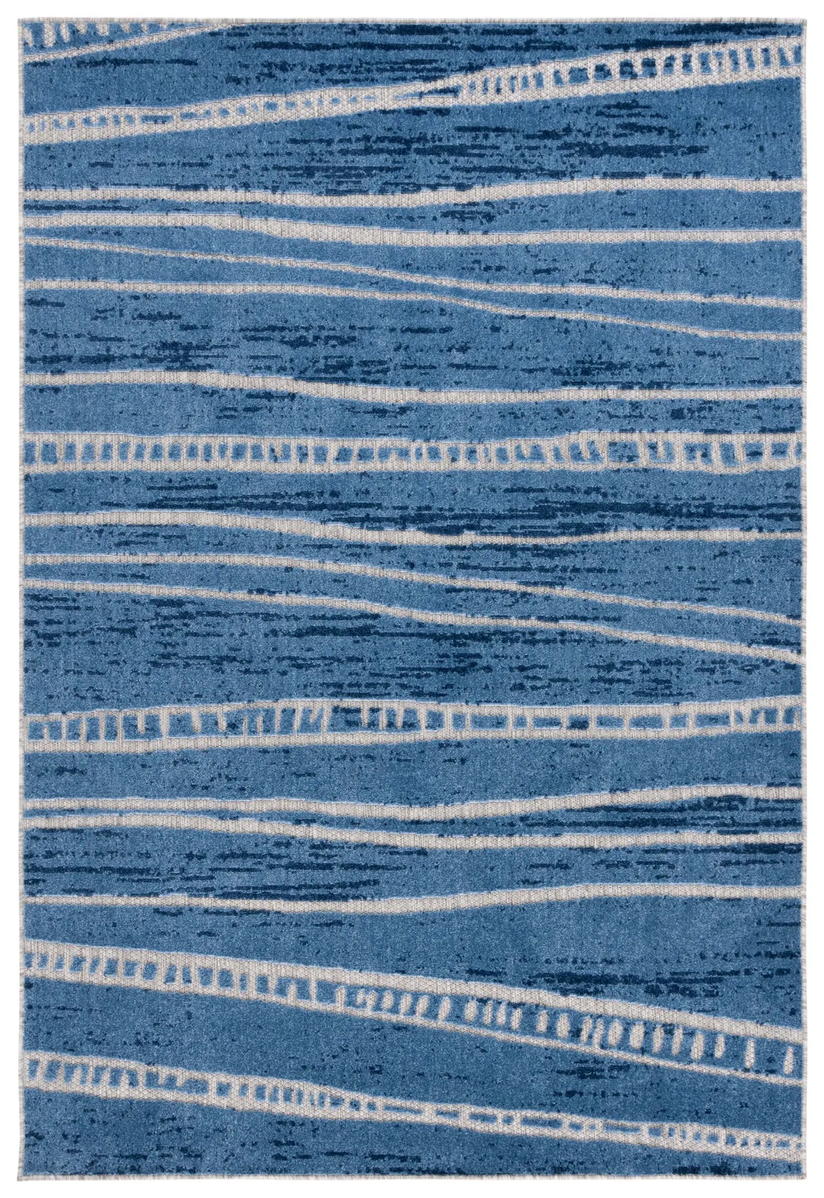 Safavieh Cottage 4'-0" x 6'-0" Rug in Blue