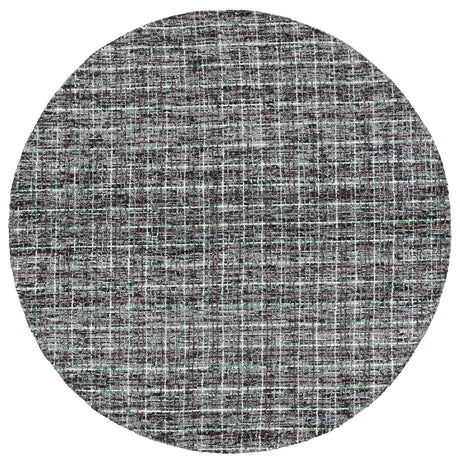 Safavieh Abstract 6'-0" x 6'-0" Rug in Dark Grey / Brown