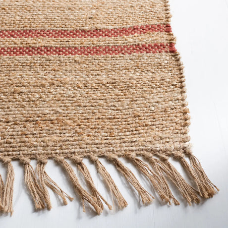 Safavieh Natural Fiber 4'-0" x 6'-0" Rug in Rust / Natural