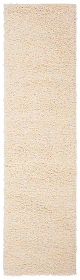 Safavieh Sga-Athens Shag 2'-3" x 8'-0" Rug in Ivory