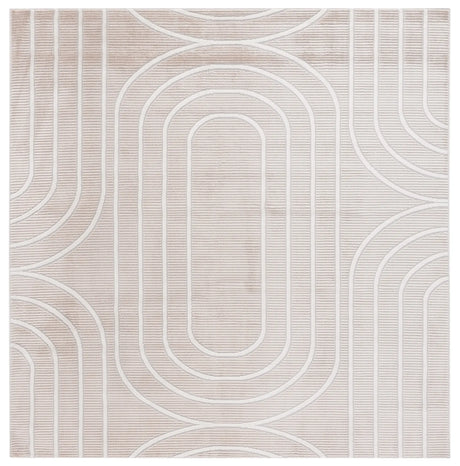 Safavieh Archway 6'-7" x 6'-7" Rug in Beige / Grey