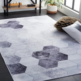 Safavieh Faux Hide 4'-0" x 6'-0" Rug in Ivory / Grey
