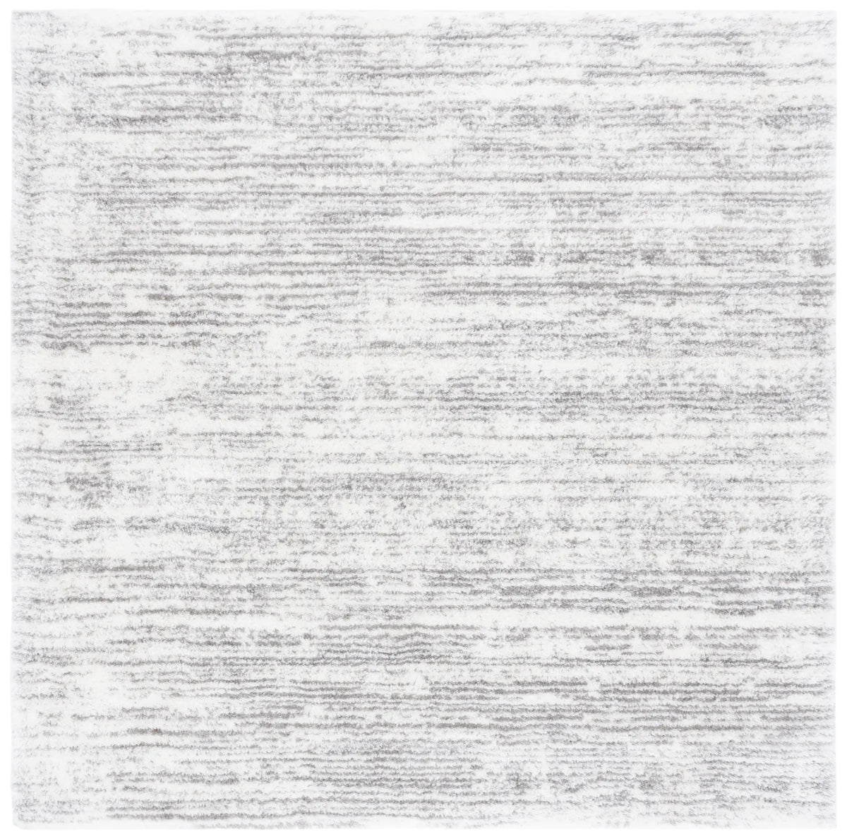 Safavieh Jasmine Shag 6'-7" x 6'-7" Rug in Ivory / Grey