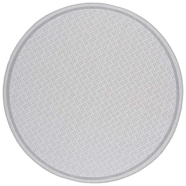 Safavieh Terrace 800 6'-7" x 6'-7" Rug in Grey / Ivory