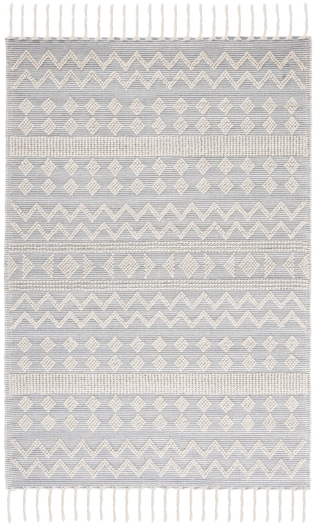 Safavieh Natura 4'-0" x 6'-0" Rug in Ivory / Light Blue