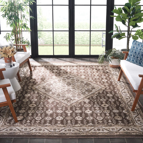 Safavieh Sunrise 8'-0" x 10'-0" Rug in Grey / Beige Black